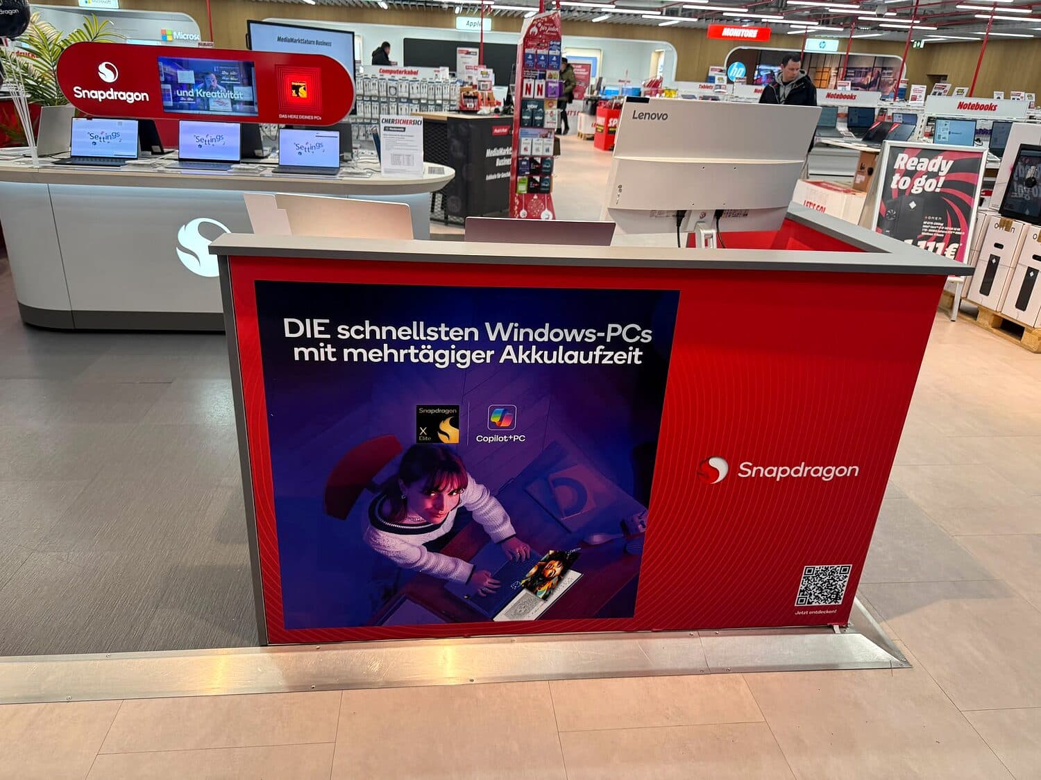 Snapdragon · Produktinsel — Messe-, Event- und Kongressbau-Projekt von serfair