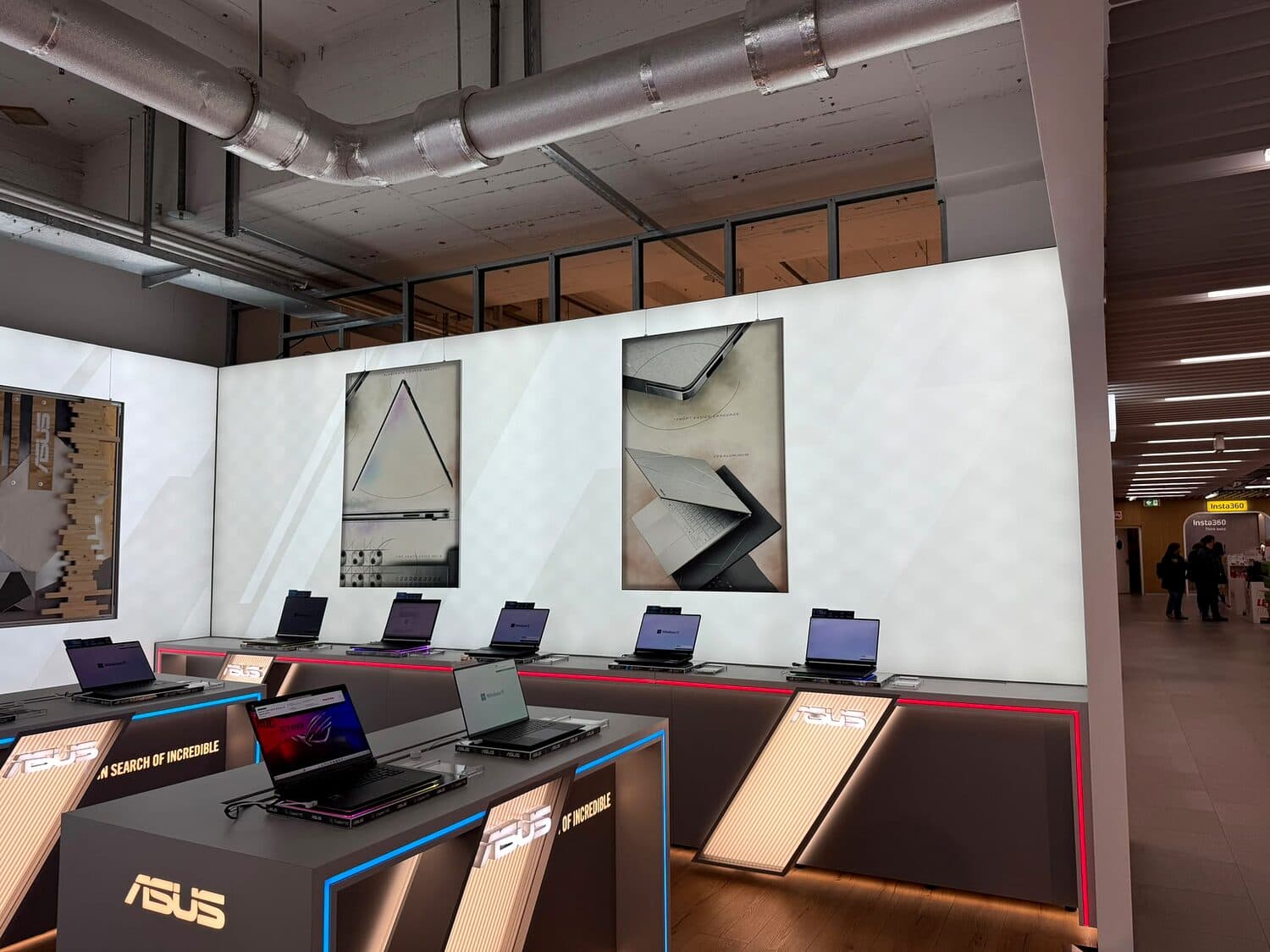 ASUS · Produkt-Display — Messe-, Event- und Kongressbau-Projekt von serfair