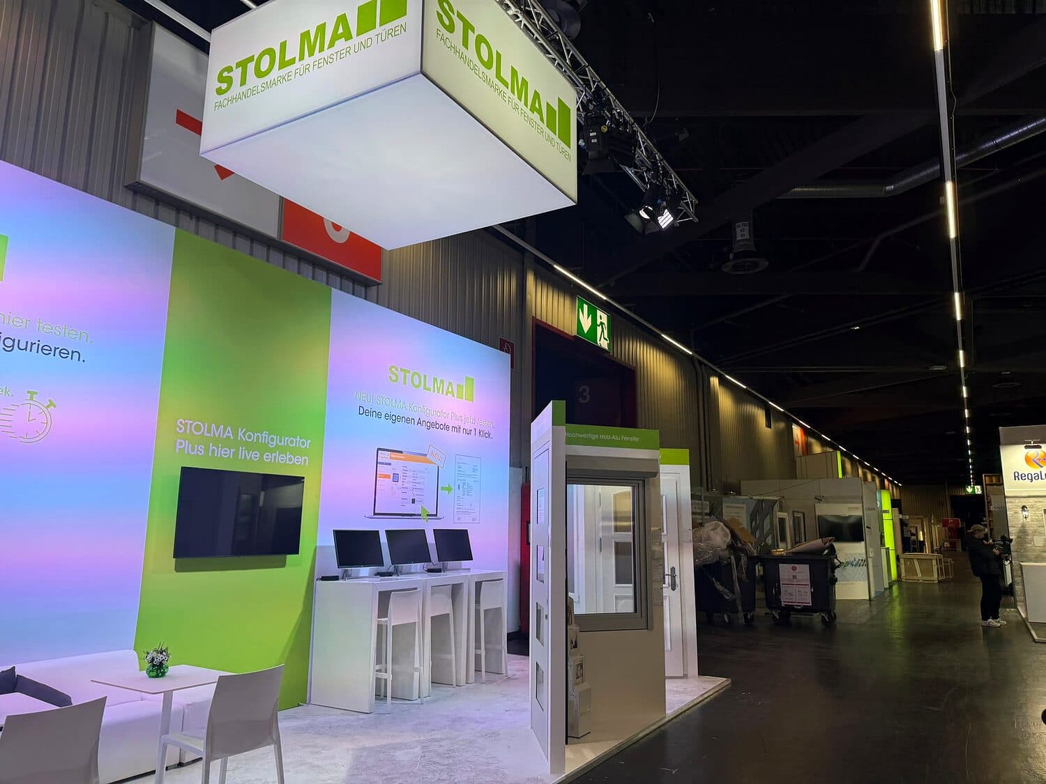 STOLMA · Ausstellungswand — Messe-, Event- und Kongressbau-Projekt von serfair