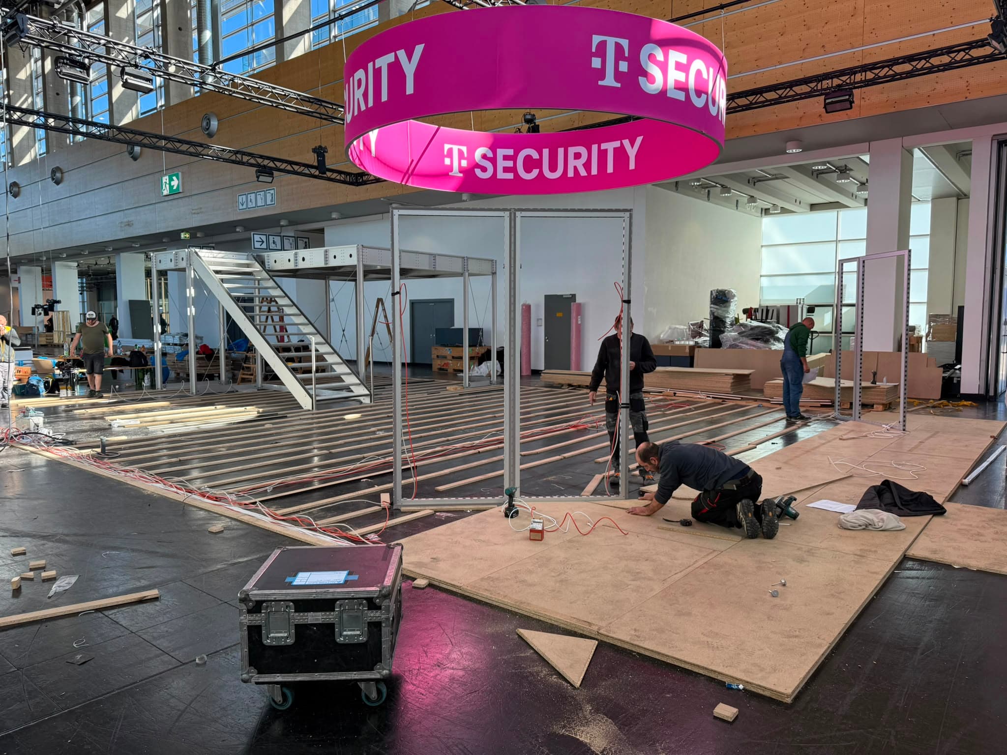 Deutsche Telekom · Sicherheit — Aufbau