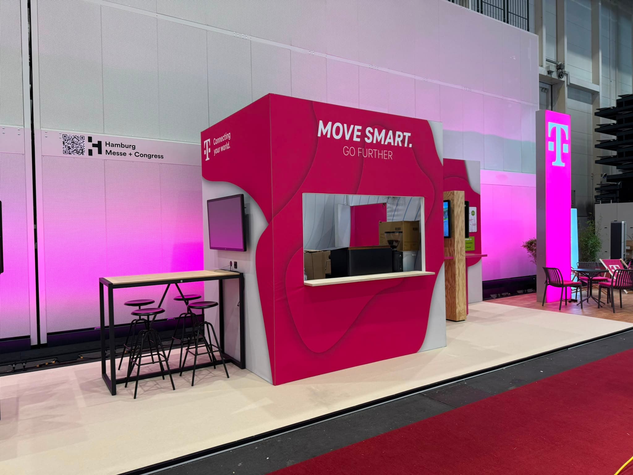 Deutsche Telekom — „Move Smart" — Mobilitäts-Stand
